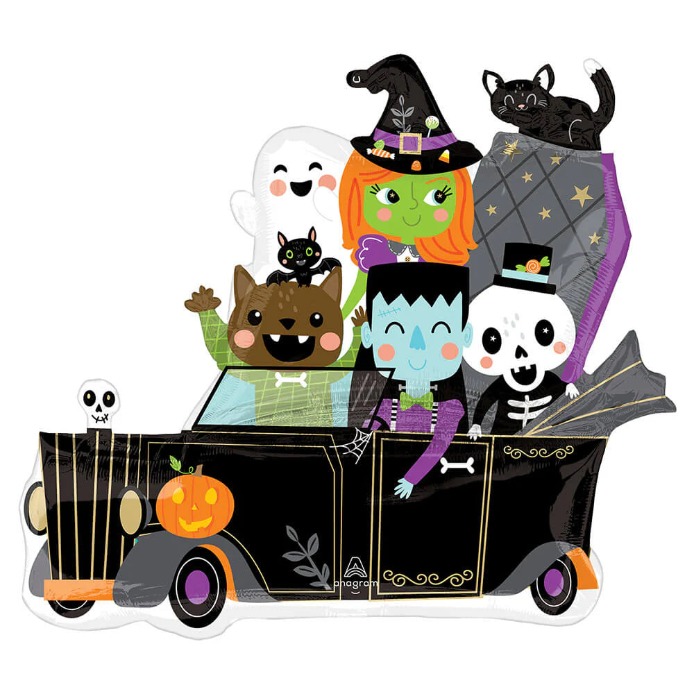 Anagram 30" Monster Mingle Foil Balloon